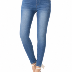 Women's Jegging (Jean Legging) - Medium Wash