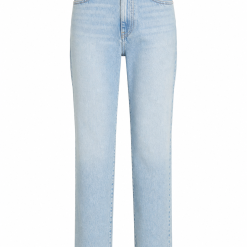 Women's High-Rise Straight Jeans - Light Wash
