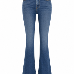 Women's Flared Bootcut Jeans - Medium Blue