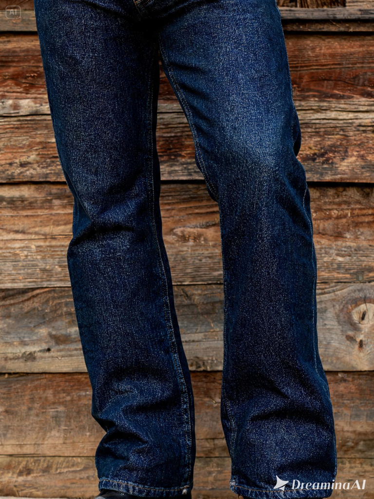 Men's Heavyweight Bootcut Jeans Raw Indigo